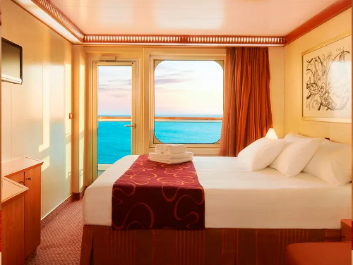Imagem da Cabine Varanda do Navio Costa Favolosa