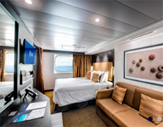 Imagem da Cabine EXTERNA C/JANELA do Navio MSC Virtuosa